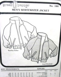 144 143 GREEN PEPPER WHITEWATER ZIP JACKET PATTERN 34-48 MR,6-18